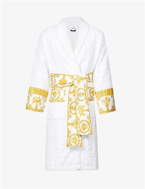 versace bathrobe shirt|Versace bathrobe selfridges.